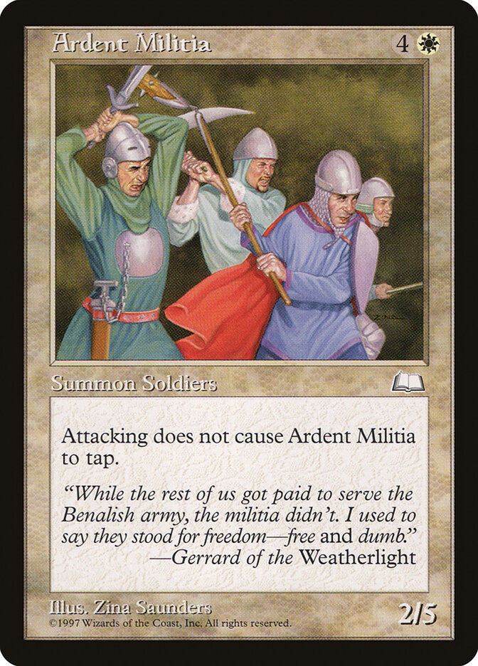 Ardent Militia (Retro Frame)