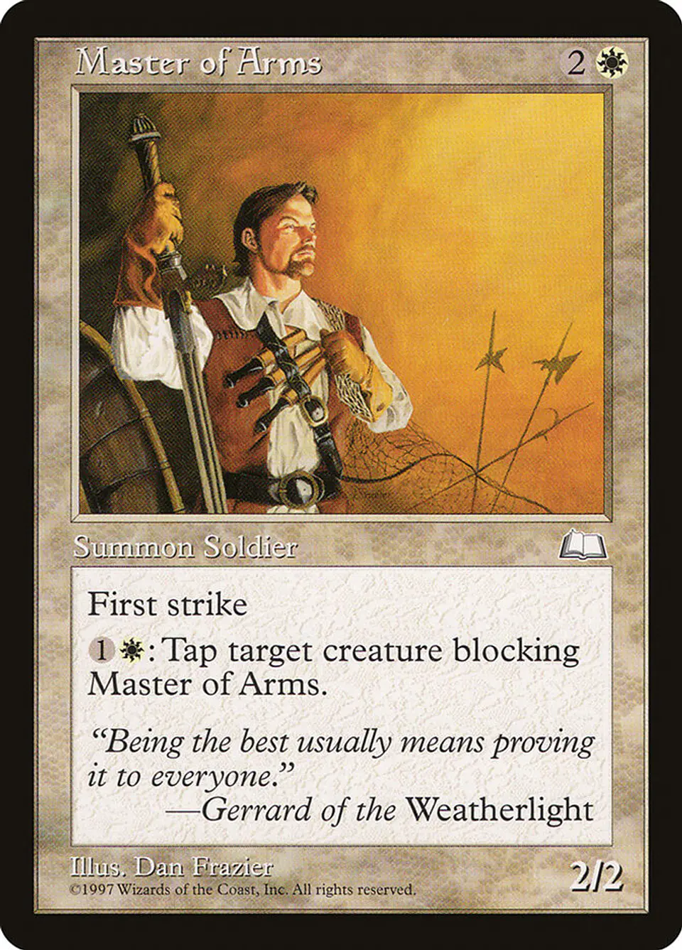 Master of Arms (Retro Frame) 1