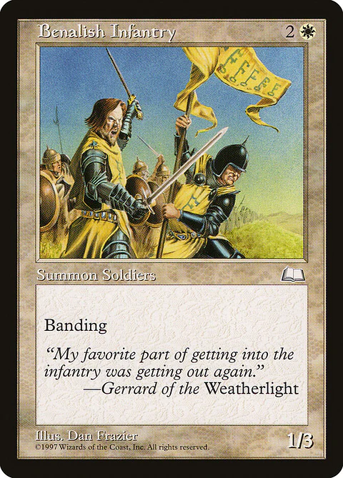 Benalish Infantry (Retro Frame)