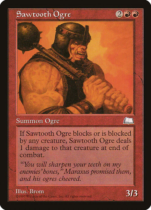Sawtooth Ogre (Retro Frame)
