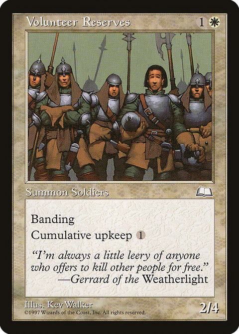 Volunteer Reserves (Retro Frame)