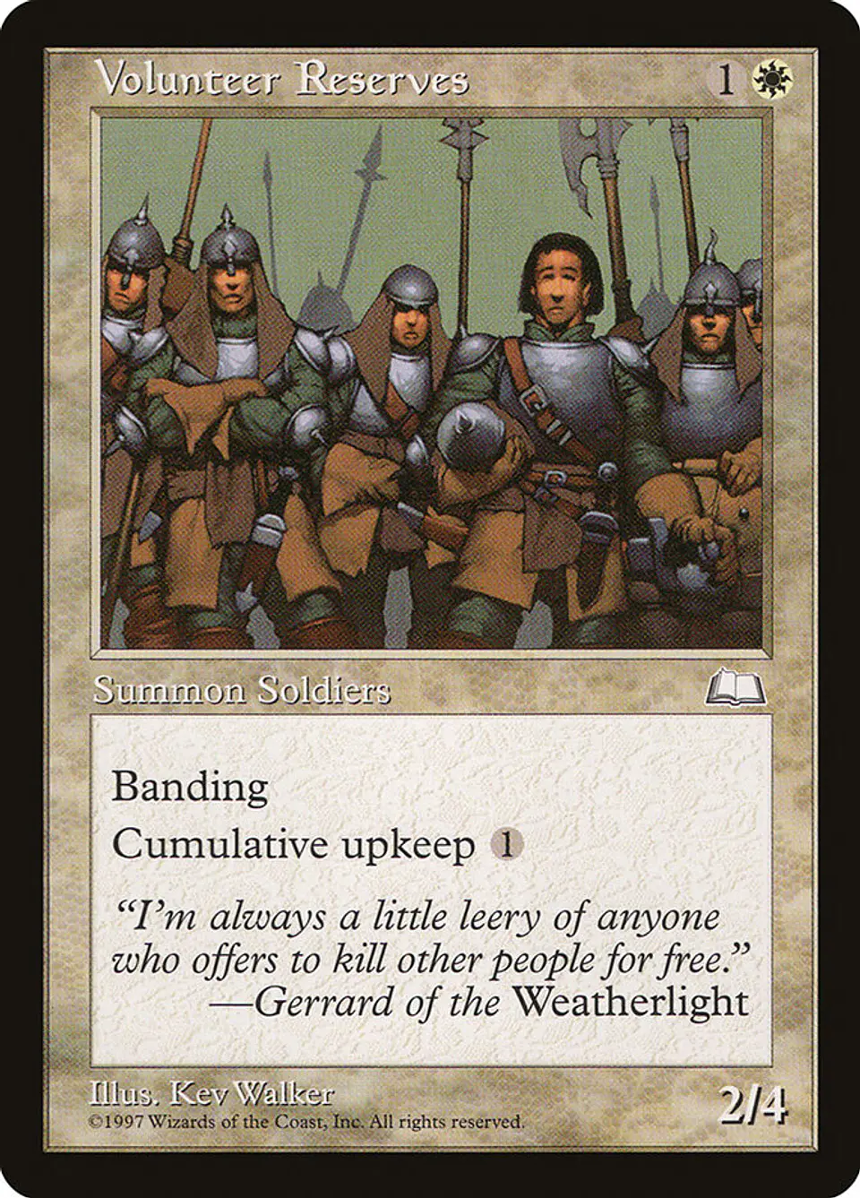 Volunteer Reserves (Retro Frame) 1