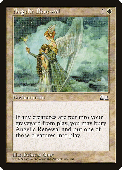 Angelic Renewal (Retro Frame)