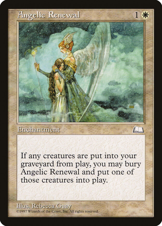Angelic Renewal (Retro Frame)