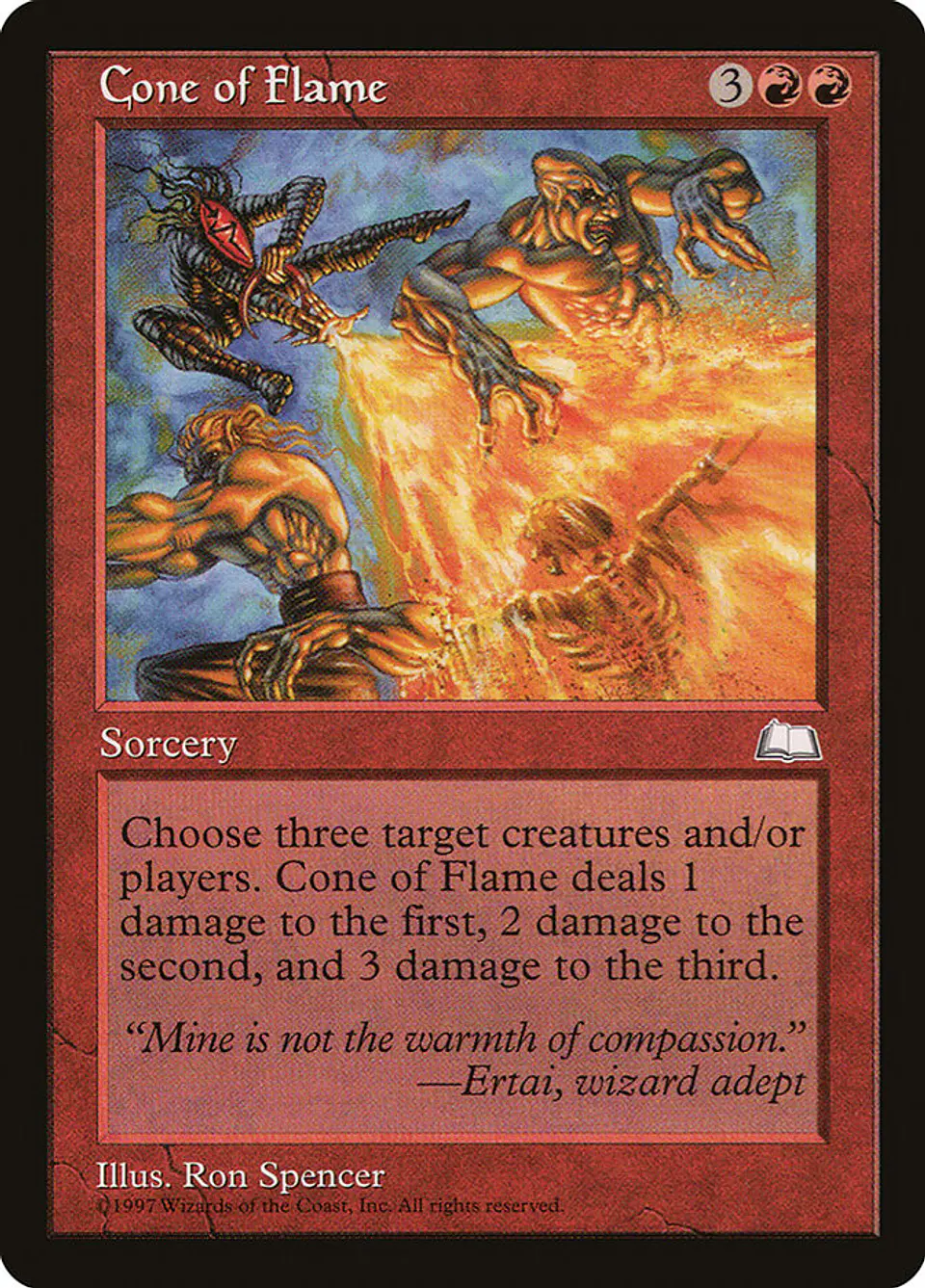 Cone of Flame (Retro Frame) 1