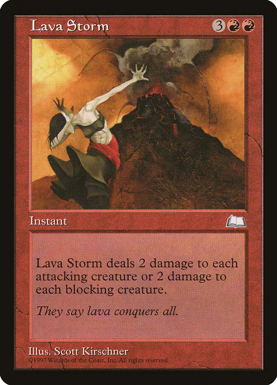 Lava Storm (Retro Frame) 1