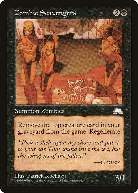 Zombie Scavengers (Retro Frame)