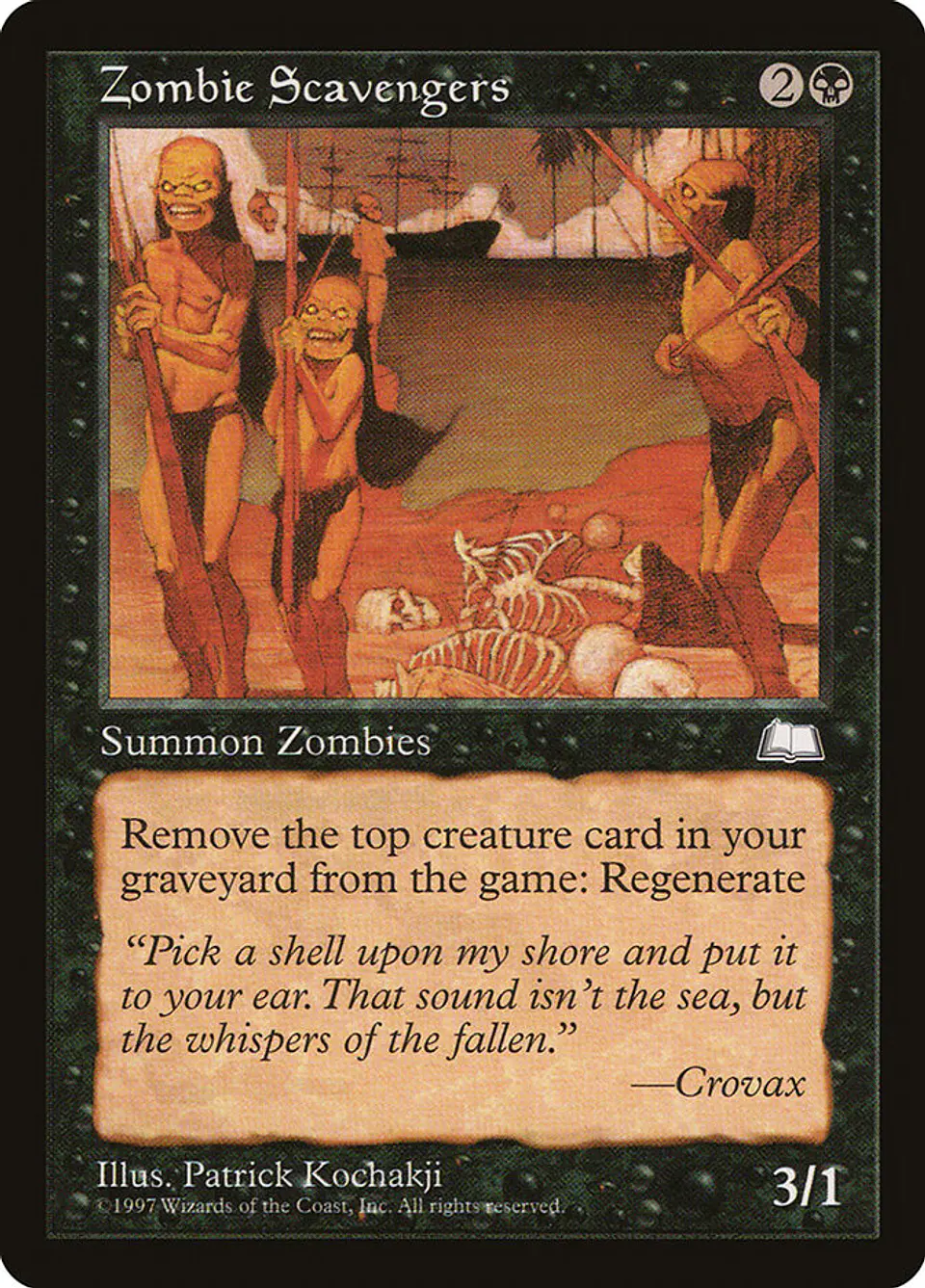 Zombie Scavengers (Retro Frame) 1