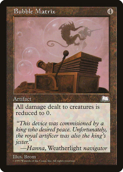 Bubble Matrix (Retro Frame)