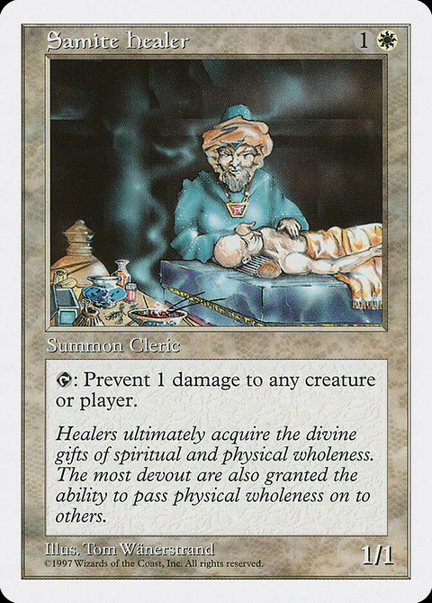 Samite Healer (Retro Frame)