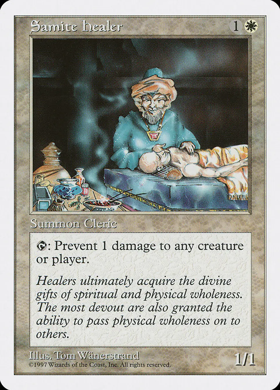 Samite Healer (Retro Frame) 1