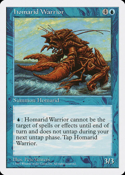 Homarid Warrior (Retro Frame)