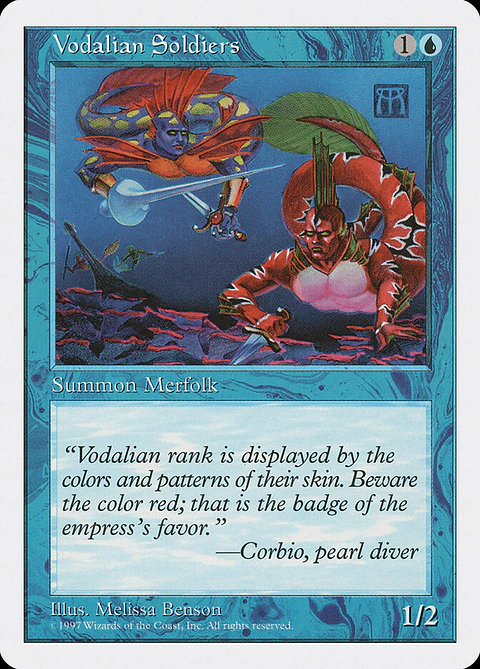 Vodalian Soldiers (Retro Frame)