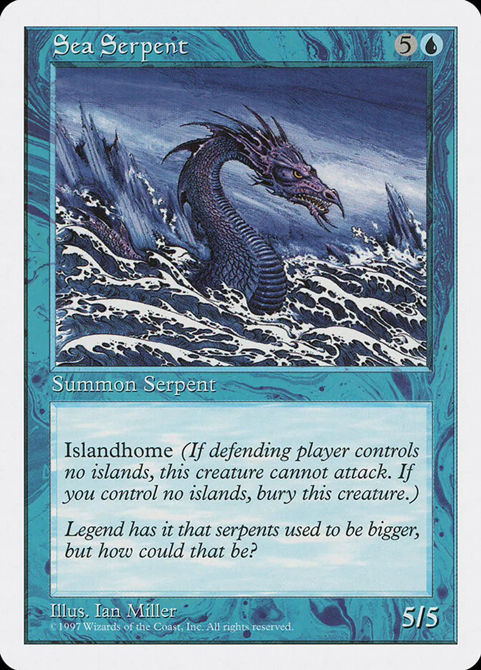 Sea Serpent (Retro Frame) 1