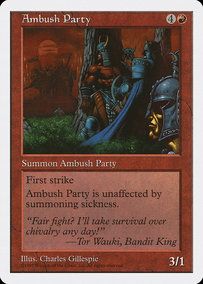 Ambush Party (Retro Frame)