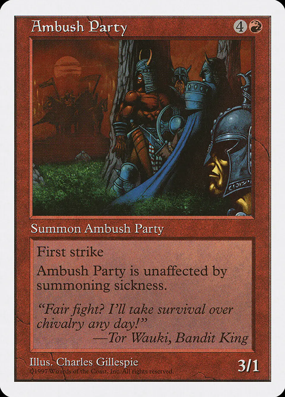 Ambush Party (Retro Frame) 1