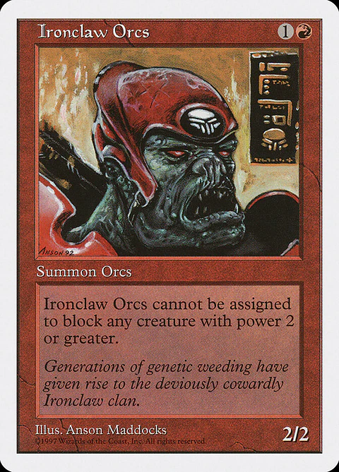 Ironclaw Orcs (Retro Frame)