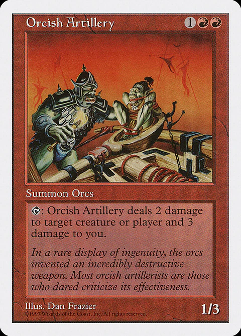 Orcish Artillery (Retro Frame)