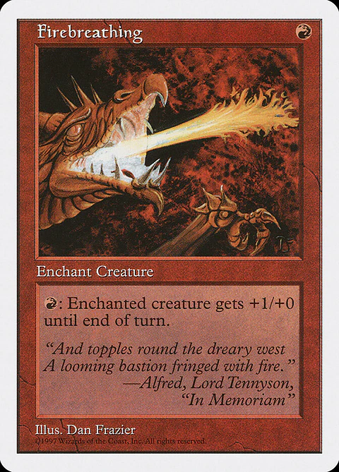 Firebreathing (Retro Frame)