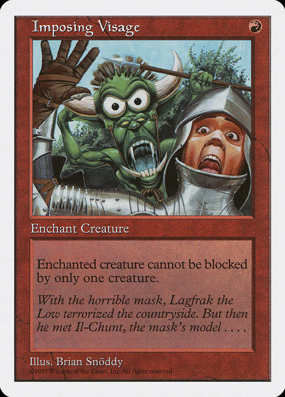 Imposing Visage (Retro Frame) 1