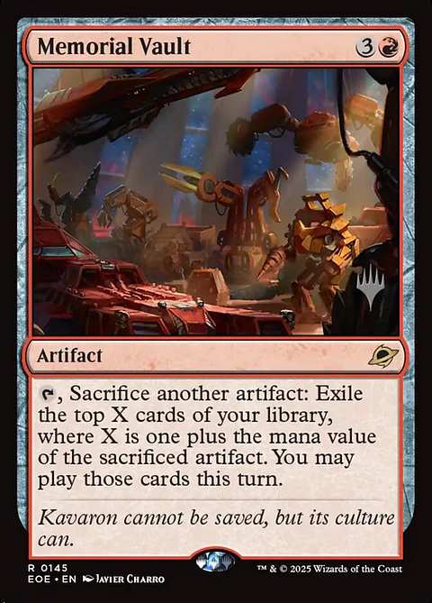 Memorial Vault (Promo Pack)