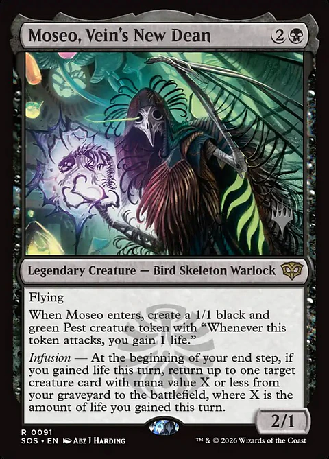 Moseo, Vein's New Dean (Promo Pack)