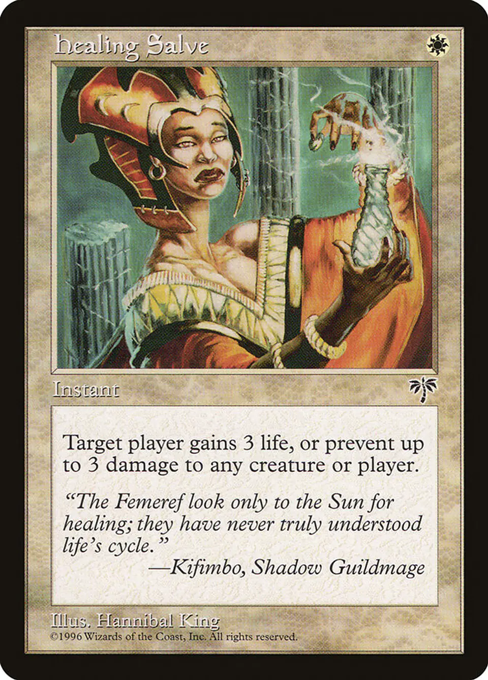 Healing Salve (Retro Frame) 1