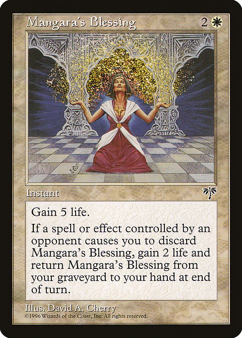 Mangara's Blessing (Retro Frame)