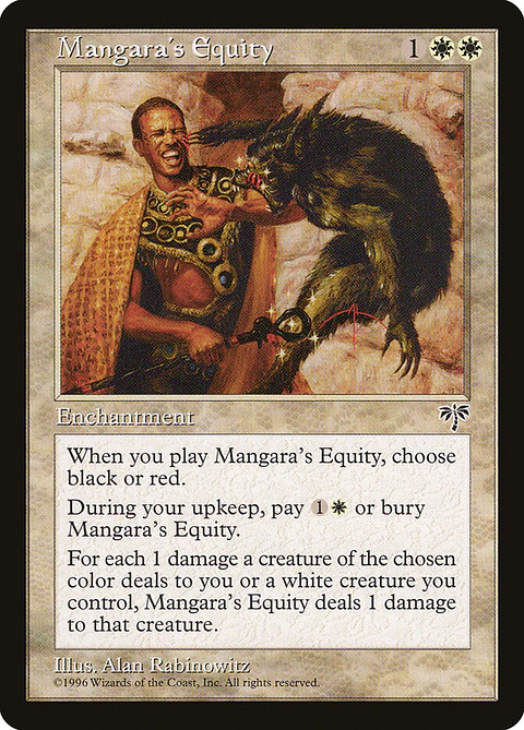 Mangara's Equity (Retro Frame)