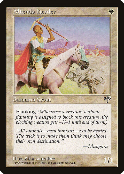 Mtenda Herder (Retro Frame)