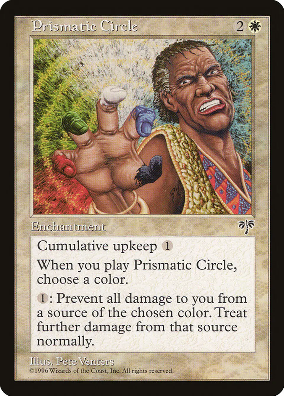 Prismatic Circle (Retro Frame) 1