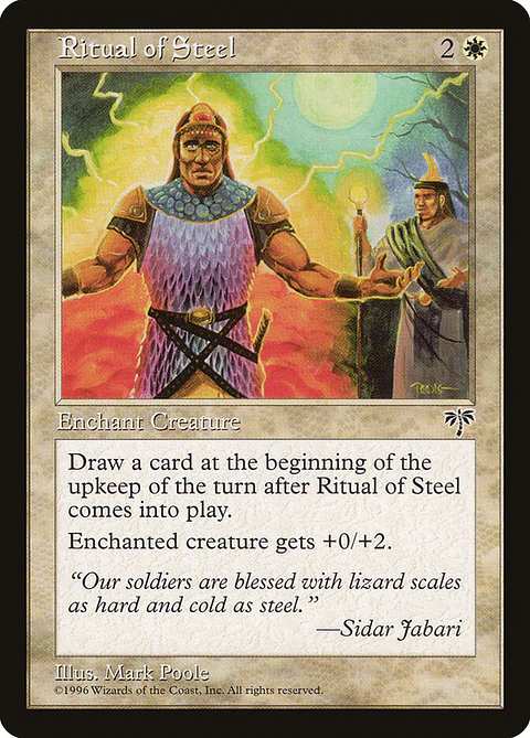 Ritual of Steel (Retro Frame)