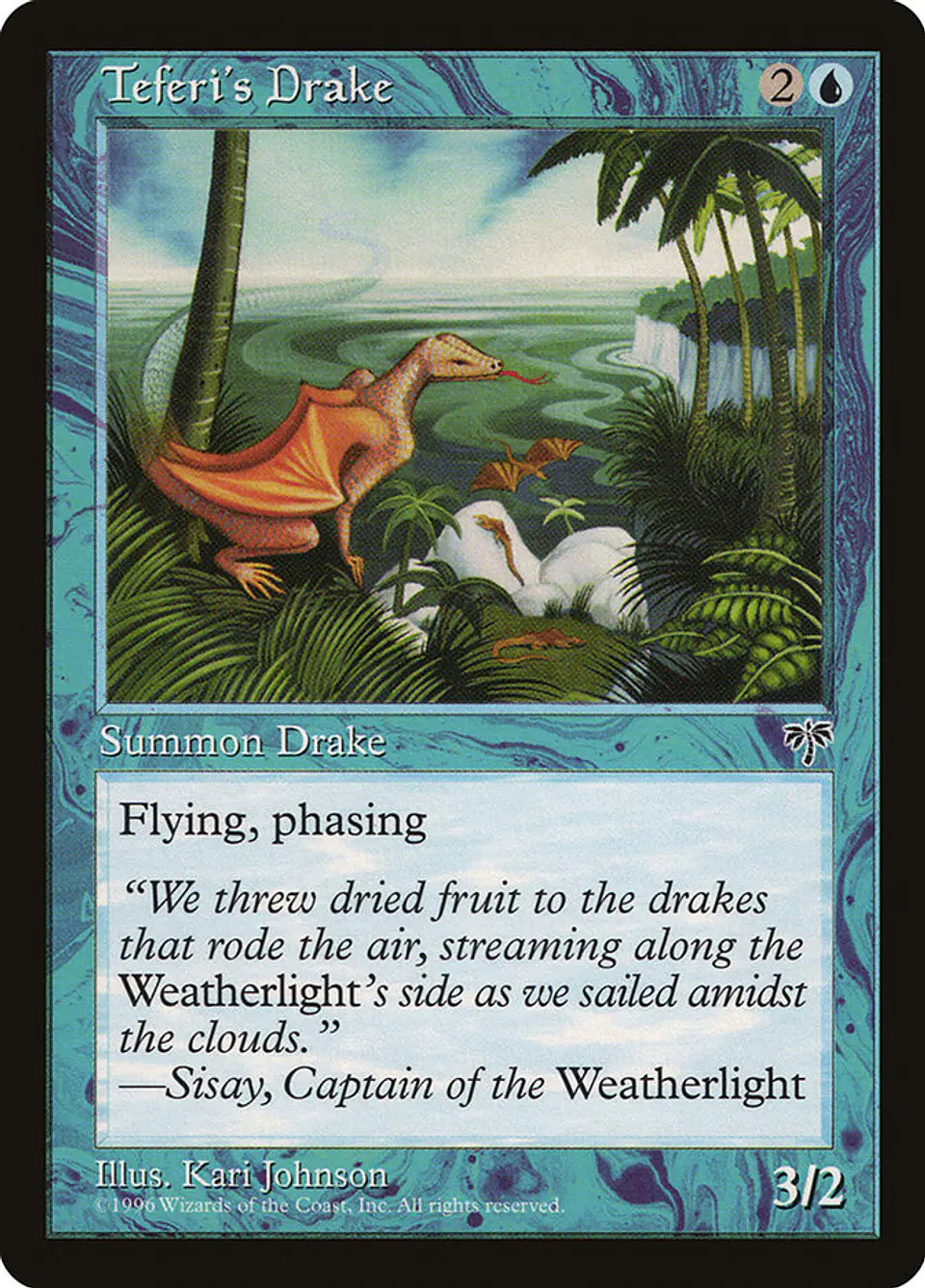 Teferi's Drake (Retro Frame) 1