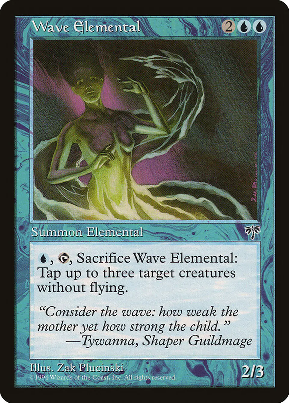 Wave Elemental (Retro Frame) 1