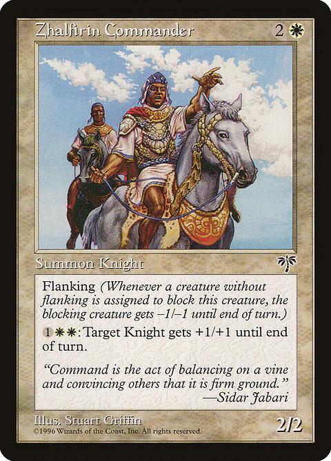 Zhalfirin Commander (Retro Frame)