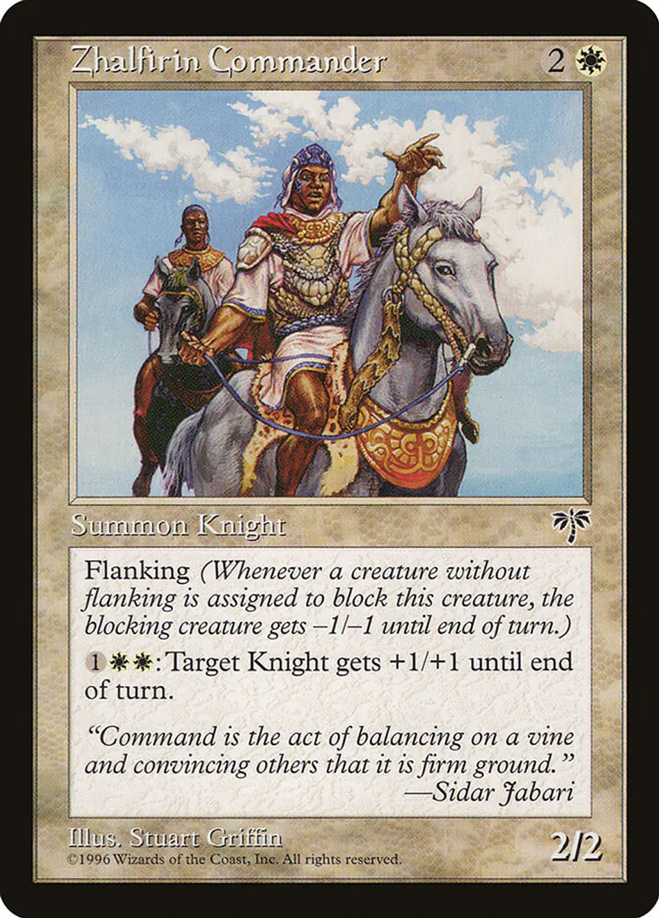 Zhalfirin Commander (Retro Frame) 1