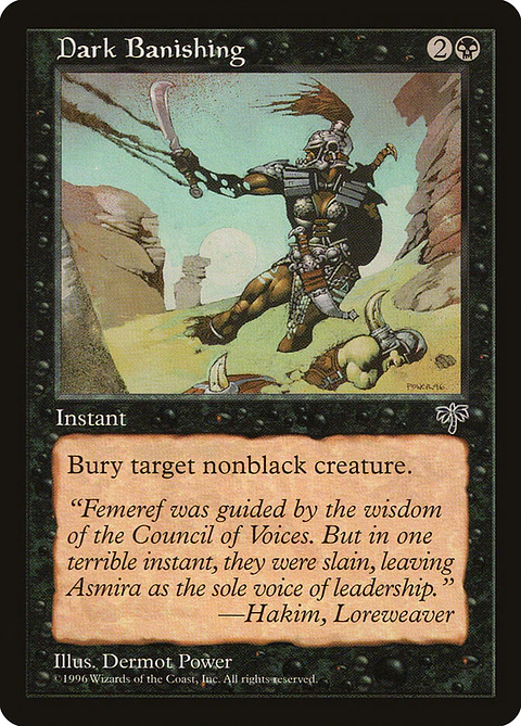 Dark Banishing (Retro Frame)