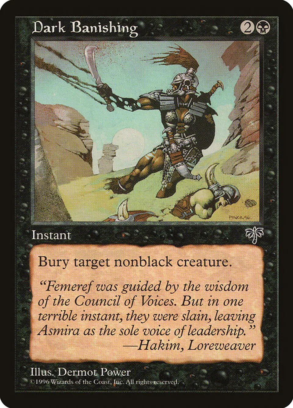 Dark Banishing (Retro Frame) 1