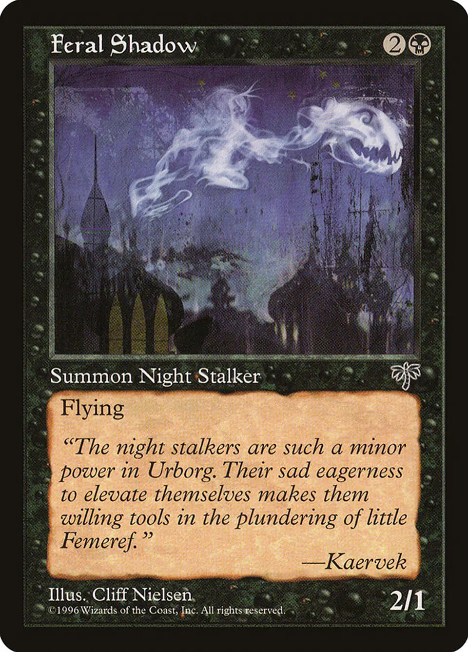 Feral Shadow (Retro Frame) 1