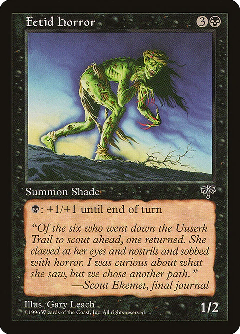 Fetid Horror (Retro Frame)