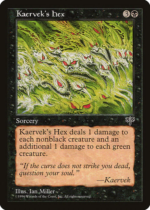 Kaervek's Hex (Retro Frame)