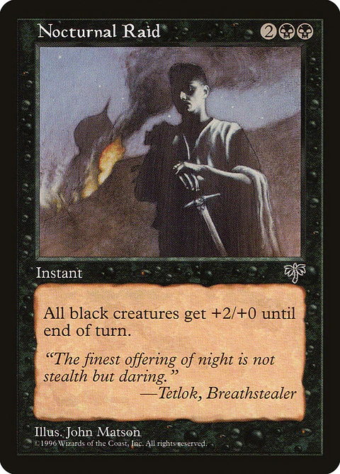 Nocturnal Raid (Retro Frame)