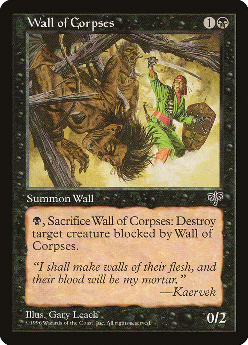 Wall of Corpses (Retro Frame) 1