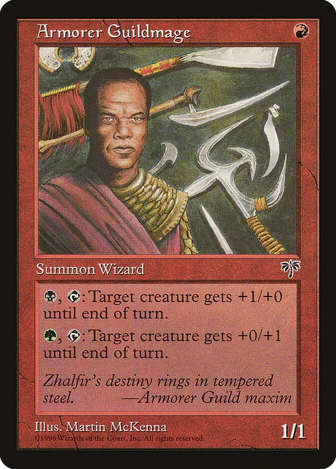 Armorer Guildmage (Retro Frame)