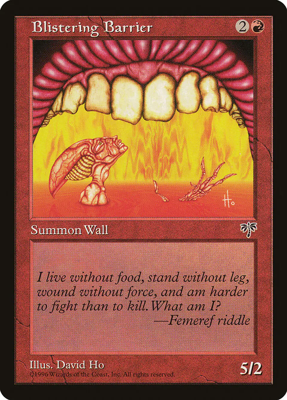 Blistering Barrier (Retro Frame) 1