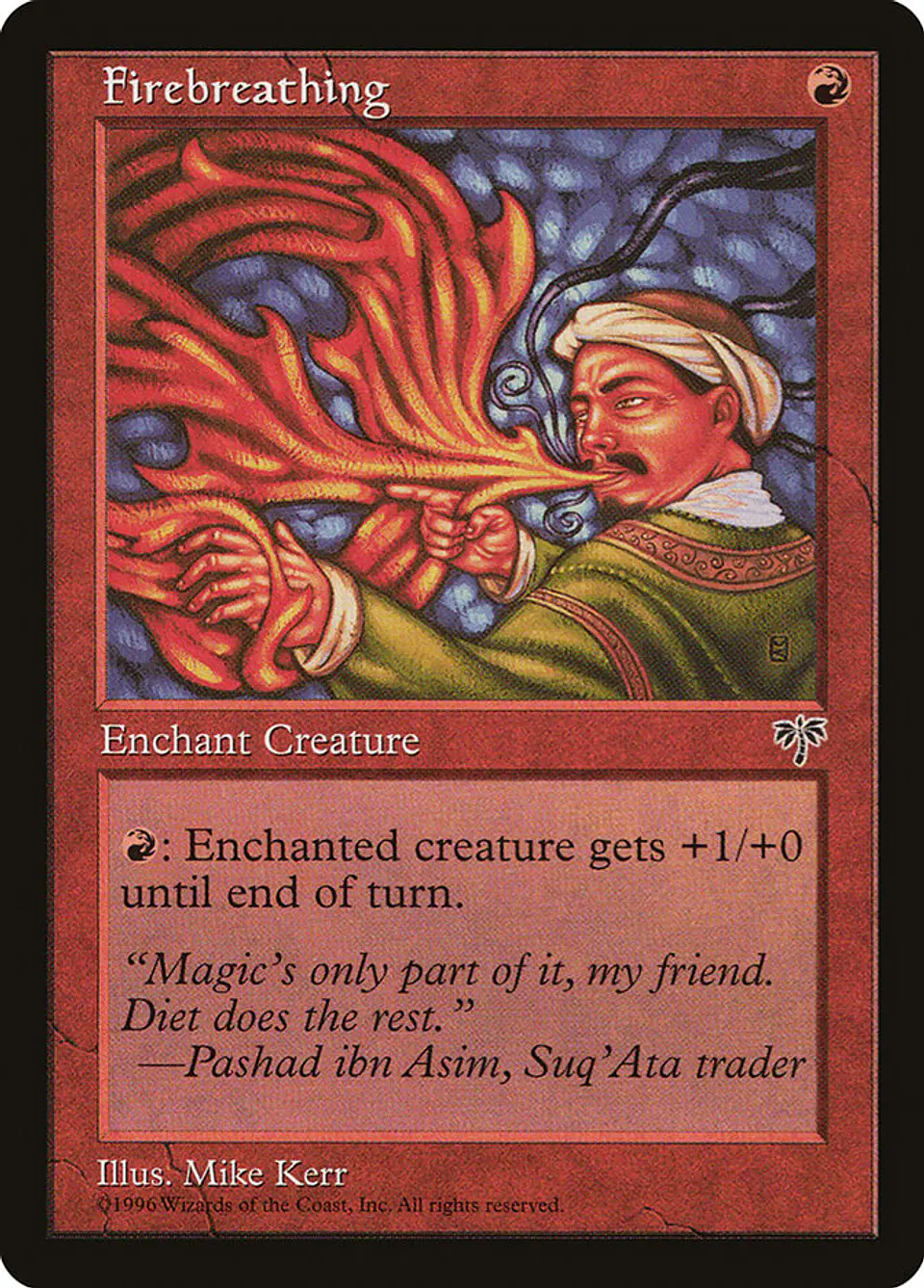 Firebreathing (Retro Frame) 1