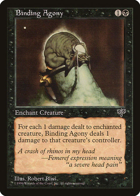 Binding Agony (Retro Frame)