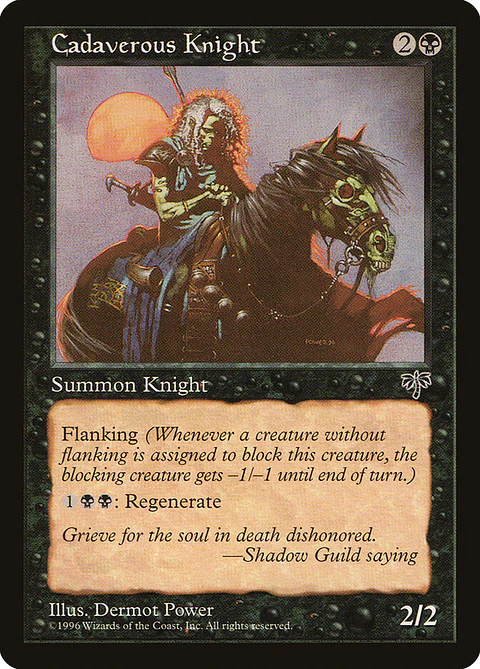 Cadaverous Knight (Retro Frame)