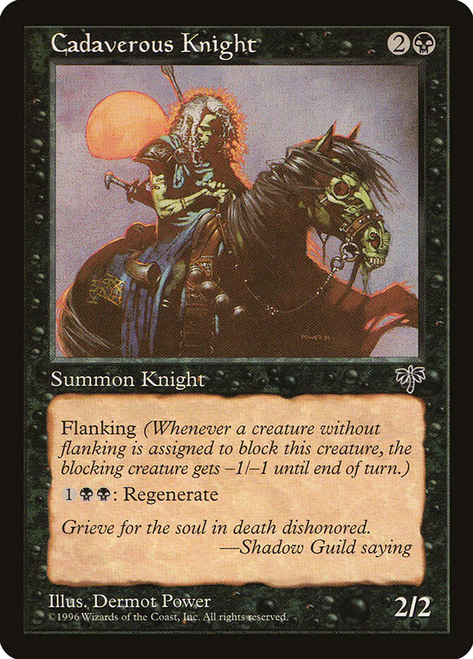 Cadaverous Knight (Retro Frame) 1