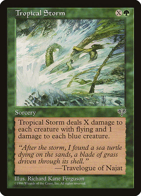 Tropical Storm (Retro Frame)